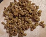 A picture of step 5 of Moong ka paratha.