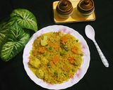 A picture of step 10 of Sago Veg Khichdi.