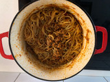 Quick and simple British bolognese pasta