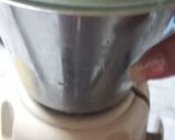 A picture of step 1 of Rose and water melon juice.