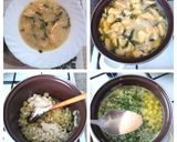 Tejfölös karalábéleves vajgaluskával recept fázis 5 fotója