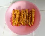 Foto langkah ke 4 dari resep Stick Terong Tortilla.