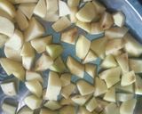 A picture of step 3 of Irish potatoes.