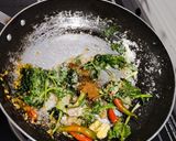 A picture of step 1 of Navratri Special Paneer Thecha.