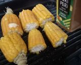 A picture of step 5 of Peri peri Corn on the Cob 🌽.