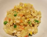รูปขั้นตอนการทำที่ 9 ของ พายไก่ซอสขาว