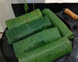 Foto langkah ke 7 dari resep Nasi Bakar Cumi Asin.