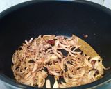 A picture of step 6 of Kashmiri Pulao.