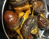 A picture of step 5 of Sookhe aloo baingan sabzi.
