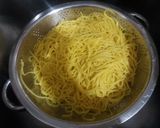 عکس مرحله 6 از دستور ماکارونی با سس مرغ و قارچ 😋