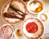 A picture of step 1 of Peppered fish.