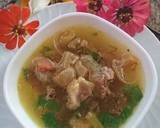 Soto kikil langkah memasak 5 foto