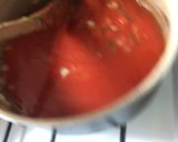 Foto del paso 2 de la receta: Fideos con salsa y terribles albóndigas (vegetarianas) 🔥💣🧨