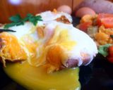 Foto del paso 5 de la receta Boniato relleno de cherrys y huevo
