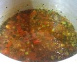 A picture of step 4 of Methi pulao.