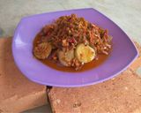 Foto langkah ke 8 dari resep Sambalado jengkol oncah ikan teri, ikan patin.