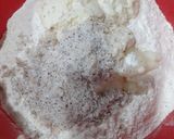 A picture of step 2 of Meethi tikiyan.