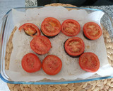 Foto del paso 3 de la receta: Bocados de berenjena con tomate y queso