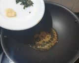 A picture of step 1 of Mooli ki besanvali sabji.