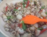 Foto langkah ke 5 dari resep Cumi asin tumis sawi putih - enak.