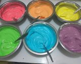 Foto langkah ke 3 dari resep Rainbow Rollcake Putih Telur.