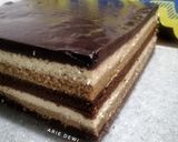Foto langkah ke 14 dari resep Moist Tiramisu Steam Cake with Choco Ganache.