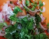 A picture of step 4 of PAPRI CHANNA CHAT #CookpadRamadan.
