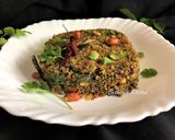 A picture of step 6 of Kothimbir Mutkule Upma (Fusion Recipe).