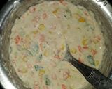 A picture of step 1 of Semolina or Suji Rolls.