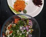 Healthy broken wheat and pulses salad recipe step 3 photo