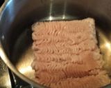A picture of step 1 of egg plant lasagna .