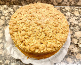 Foto del paso 11 de la receta: Pastel de manzana, pasas y nueces tipo alemán