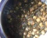 A picture of step 6 of Chana-Spinach Handi Dum Biryani.