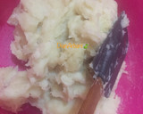 Foto langkah ke 2 dari resep PEMPEK DOS (Pempek tanpa 🦈) Empuk, kenyal, krispi di luar lembut di dalam, tidak alot.