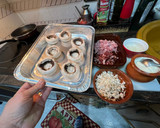 Foto del paso 5 de la receta: Champiñones rellenos