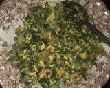 A picture of step 5 of Vegetables egg sauce.