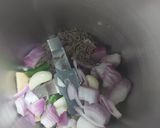 A picture of step 2 of Dahi vade.
