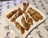 Une image de l'étape 11 de Feuilletés torsadés jambon, barbecue, sésame doré.