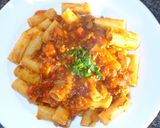 Foto del paso 3 de la receta: Canutos con salsa boloñesa
