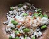 รูปขั้นตอนการทำที่ 1 ของ ข้าวผัดน้ำพริกกะปิสะตอ