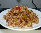 Foto langkah ke 5 dari resep Asin cumi pedas.