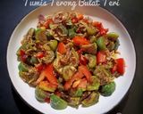 Foto langkah ke 4 dari resep Tumis Terong Bulat Teri.