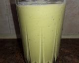 A picture of step 6 of Avocado Banana Smoothie #4WeeksChallenge.
