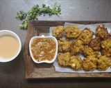 A picture of step 3 of Daal Vada.