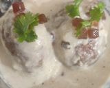 A picture of step 7 of Malai Kofta in White Gravy.