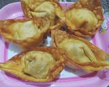 Foto langkah ke 4 dari resep Pangsit goreng ayam.