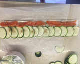 Foto del paso 1 de la receta: Flor de calabacín y salmón