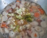 Foto langkah ke 4 dari resep Sapo Tahu Seafood.