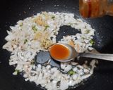 A picture of step 3 of Spicy shimla mirch.