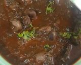 A picture of step 2 of Kaleji Gurda Masala.